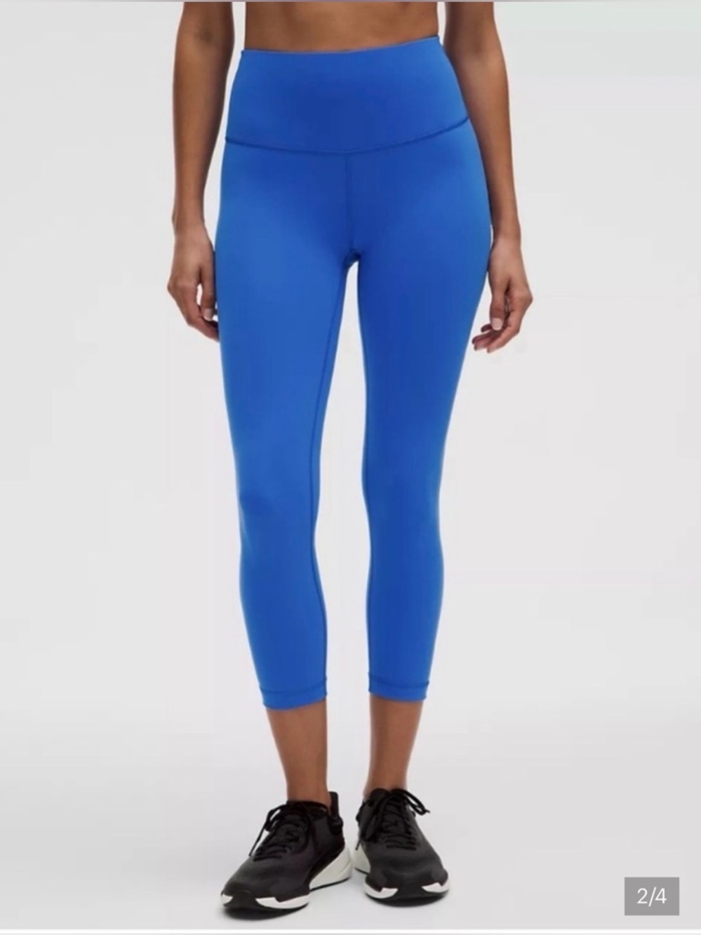 Lululemon Wunder Train Cerulean Blue leggings - Picture 2 of 7